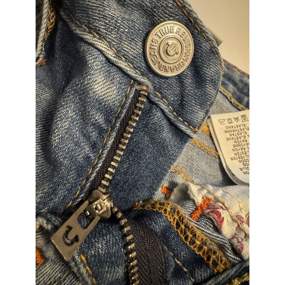 True Religion Women's Jeans - Buddha "Billie" Straight Leg, Size 25 - Picture 4 of 10